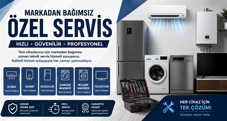 Başmakçı Tavan Tipi Klima Servisi — Başmakçı özel servis